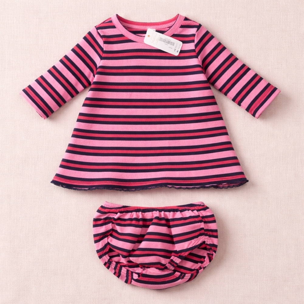 Nwt Gymboree Dress Set 0-3m New